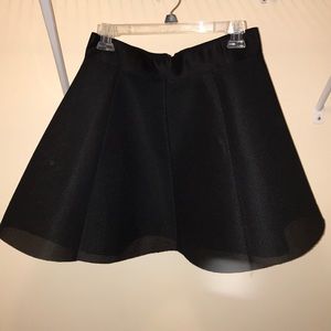 Black Flare Skirt